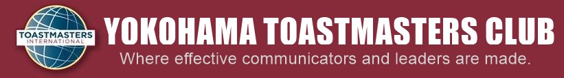 英語スピーチ、プレゼンテーションの上達|横浜トーストマスターズクラブ　Yokohama Toastmasters Clubロゴ